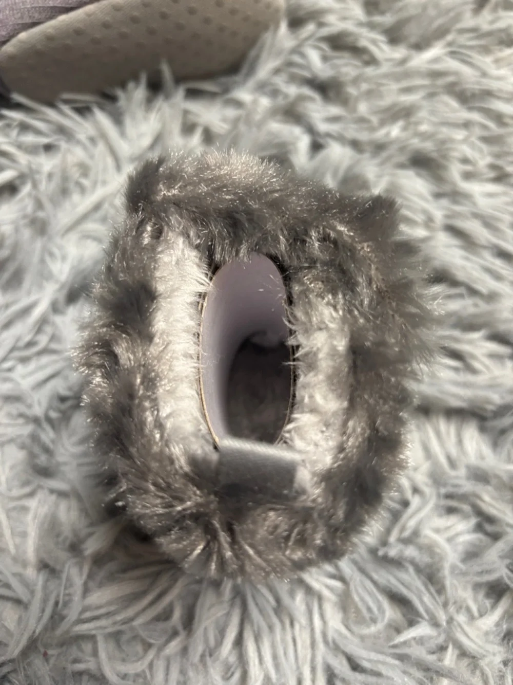 New Faux Fur Baby Booties
